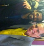 with Herbie Hancock's drummer, Mike Clark with Herbie Hancock's drummer, Mike Clark